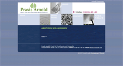 Desktop Screenshot of praxisarnold.com